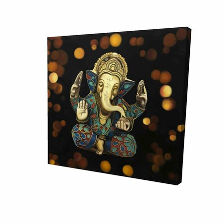 FONDO 16 x 16 in. Ganesh-Print on Canvas FO2789255